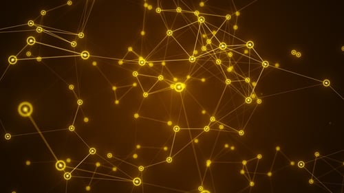 Fondo de plexo dorado