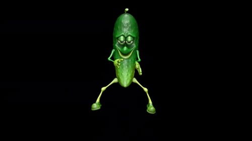 Fun Cucumber 3D espectáculo de baile