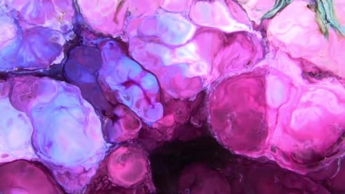 Psychedelic Cosmos Galaxy Paint Texture Background