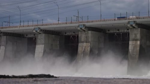 La partie technologique du barrage