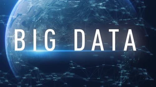 Futuristic Global Big Data Network Connections