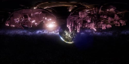 Big Alien Mothership – 360° Virtual Reality