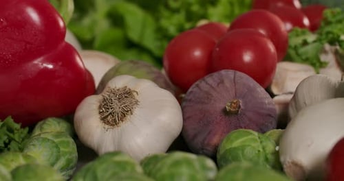 Garlic and Vegetables