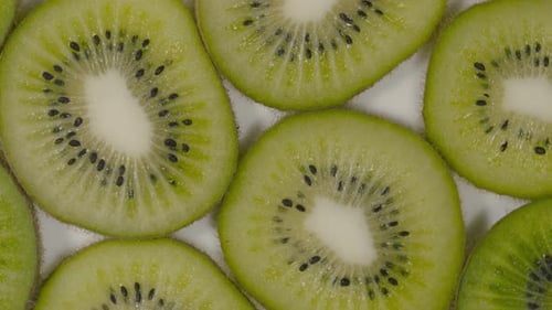 Sliced Kiwi Fruit Pattern