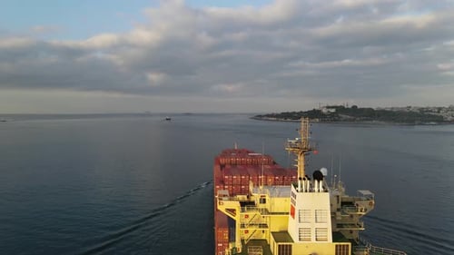 Container Cargo Ship