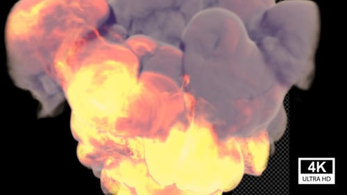 Extreme Feuerexplosion 4K