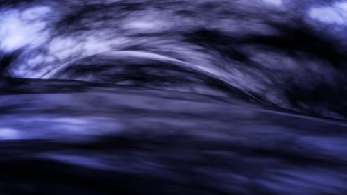Abstrakte Animation eines farbenfrohen Wirbels aus magischer Energie, einem Tornado