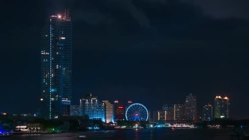 Building City Night