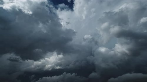 Dark Storm Clouds Moving