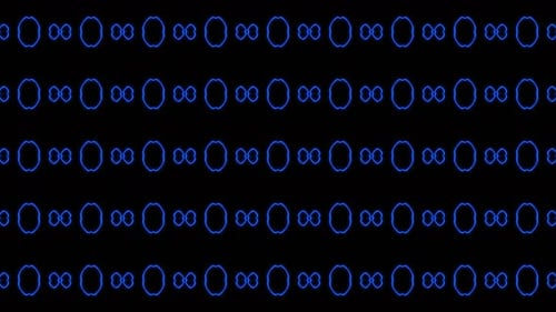 Abstract blue geometric seamless pattern background