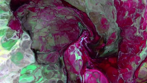 Bunte flüssige Tinte Farben Mischen Burst Swirl Fluid 45