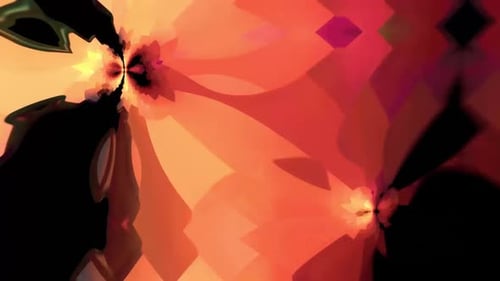 Abstract Liquid Flowing Background Animation