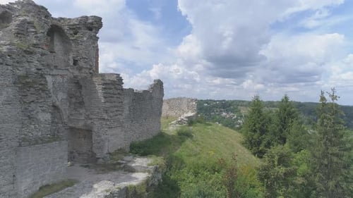 Remains of an old wall
