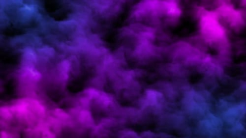 4k Purple Thick Smoke