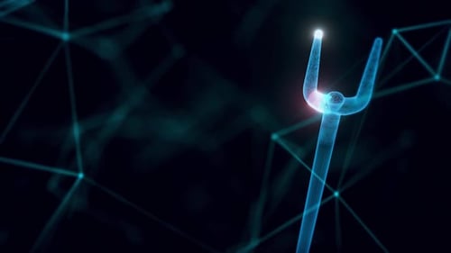 Skewer Hologram Close Up Hd