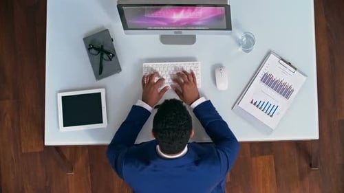 Arbeiten an einem Computer