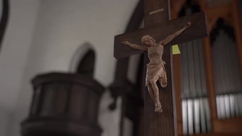 Statue of Jesus Christ in Church