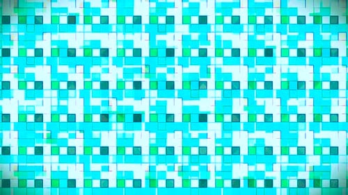 Animated Geometric Squares Pattern Background Loop