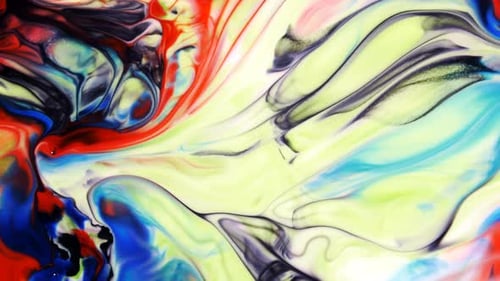 Art abstrait Peinture à l'encre Propagation Explode Fond