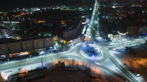 Verkehrsplatz der Stadt Tomsk