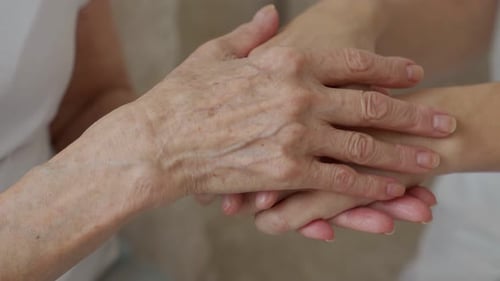 Hands Holding Hands, Support and Comfort
