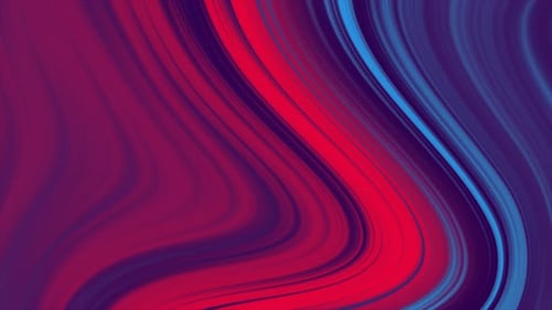 Vibrant Fluid Flowing Abstract Colors Animated Background