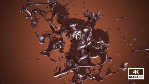 Abstrakter Chocolate Splash V5