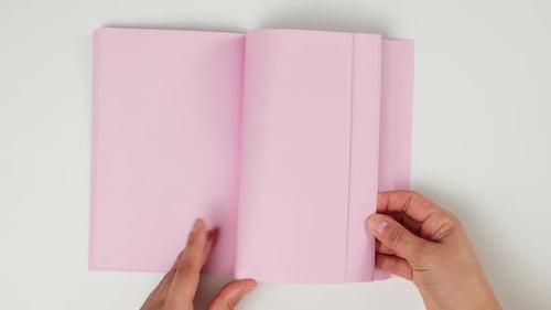 Pink Book Pages Turned, Kiss Mark Revealed
