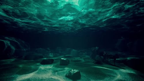 Escena submarina