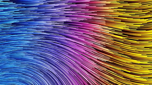 Phoenix Line Waves Background HD