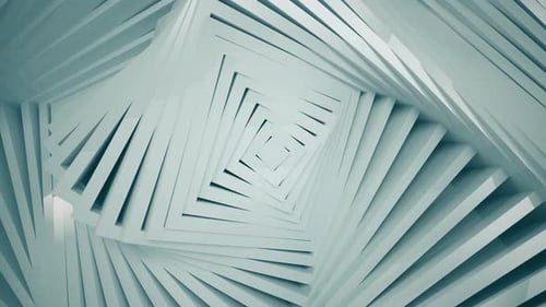Abstract Squares Pattern with Offset Effect
