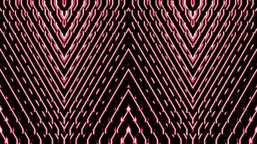 glowing light that regulates the movement of the lines in red color