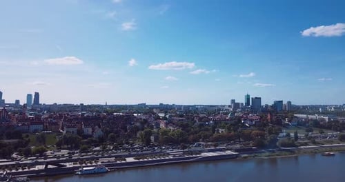 Aerial View Of Warsaw