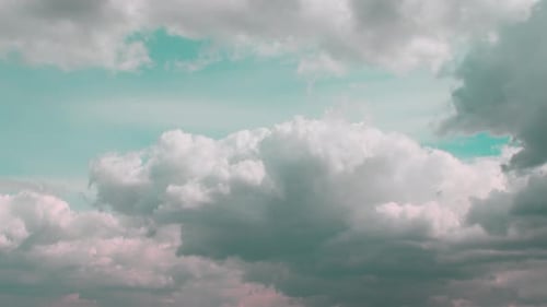 Ciel bleu avec des nuages