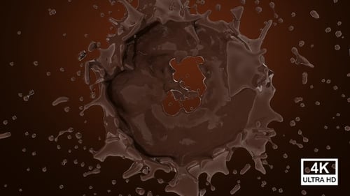 Kreis Chocolate Splash