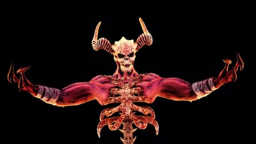 The Hell Creature VJ Loop