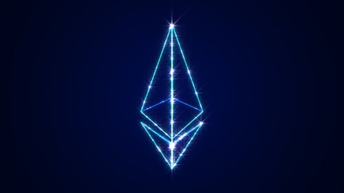Dynamic Neon Geometric Symbol Loop Animation