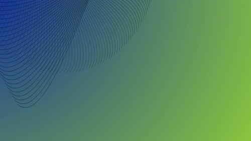 Animated Abstract Geometric Wave Lines Background