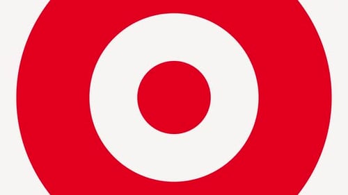Red Hypnotize Abstract Circles Background Loop 4K