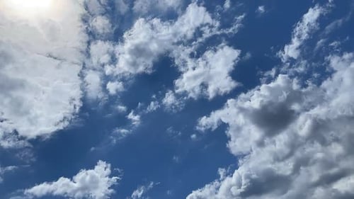 Himmel, Wolken, Zeitraffer