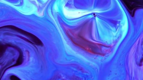 Abstract Blue, Purple, Red Colors Swirling