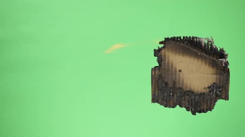 Cardboard Burning