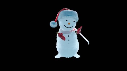 Schneemann: Tanzen HD