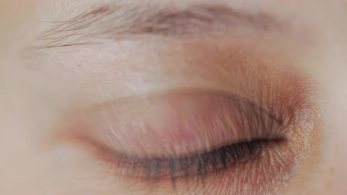 Human Eye Close Up Detailed Macro Shot