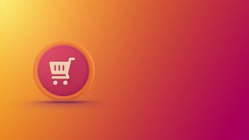 Animated 3D Business and E-commerce Icons Pack