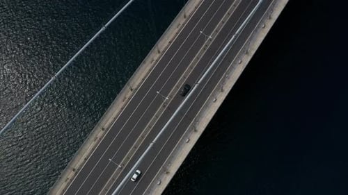 Istanbul Bosphorus Bridge Quarantine Aerial View 11