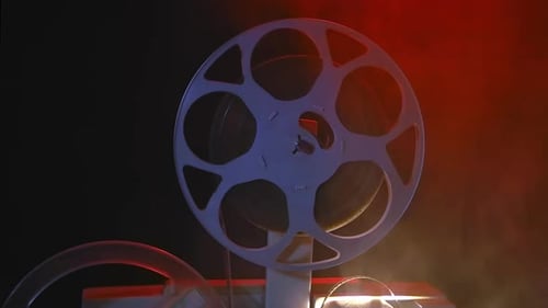 Proyector de cine antiguo
