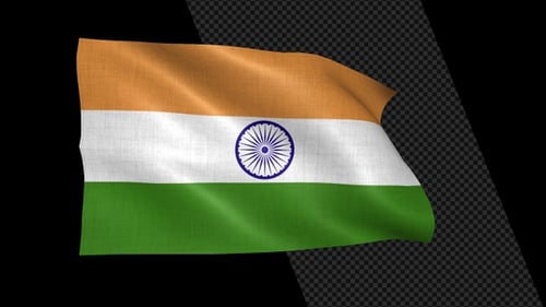 Flagge Indiens