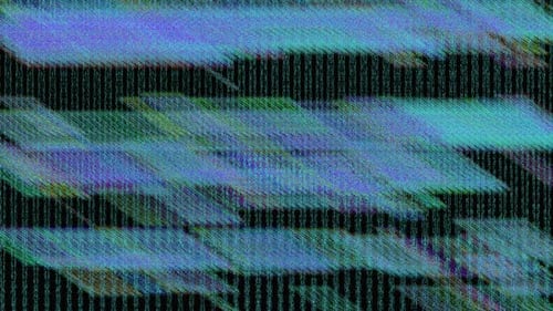 Dynamic Colorful Glitch Digital Noise Background Pack