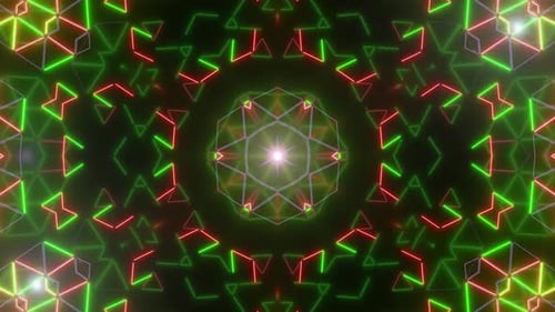 Rot-Grün-Disco-Licht